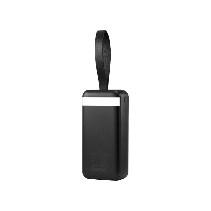 Павербанк Doberman 30000 mAh 22.5W з ліхтариком і швидкою зарядкою
