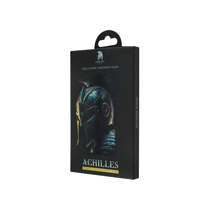 Защитное стекло Full Screen Achilles iPhone 14 Pro (black)
