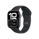 Apple Watch Series 10 42mm GPS + Cellular Jet Black Alu. Case w. Black Sport Band - M/L