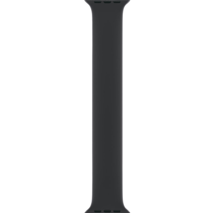 Apple Watch Series 10 42mm GPS Jet Black Aluminum Case w. Black Solo Loop Size 6