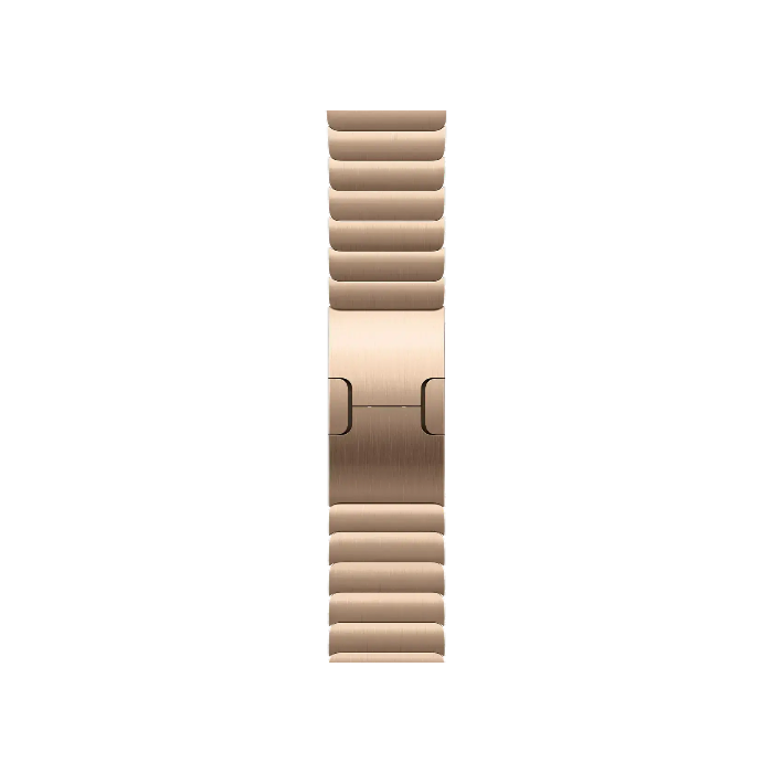 Apple Watch Series 10 GPS + Cellular 42mm Gold Titanium Case w. Gold Link Bracelet
