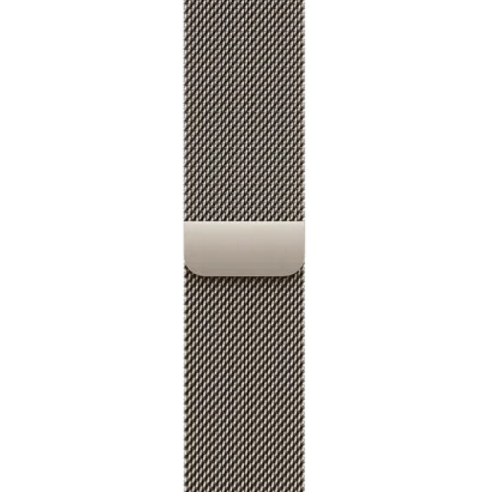 Apple Watch Series 10 42mm GPS + Cellular Natural Titanium Case w. Natural Milanese Loop