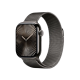 Apple Watch Series 10 46mm GPS + Cellular Slate Titanium Case w. Slate Milanese Loop - M/L