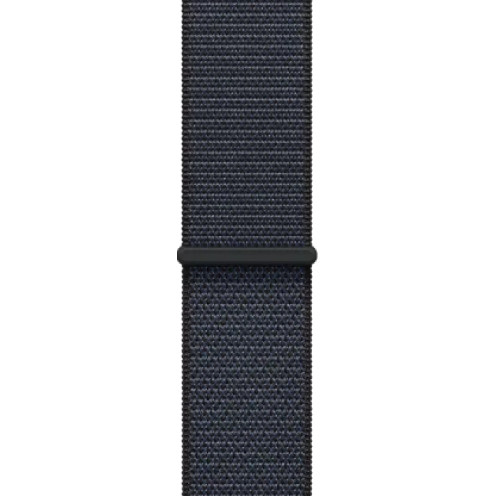 Apple Watch Series 10 46mm GPS Jet Black Aluminum Case w. Ink Sport Loop