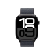 Apple Watch Series 10 46mm GPS Jet Black Aluminum Case w. Ink Sport Loop