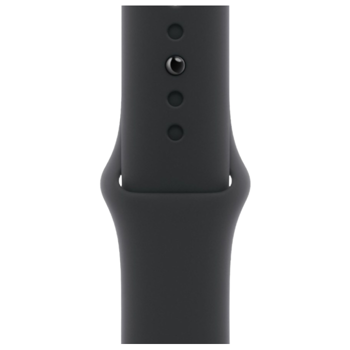 Apple Watch Series 10 42mm GPS + Cellular Slate Titanium Case with Black Sport Band M/L