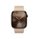 Apple Watch Series 10 46mm GPS + Cellular Gold Titanium Case w. Gold Link Bracele
