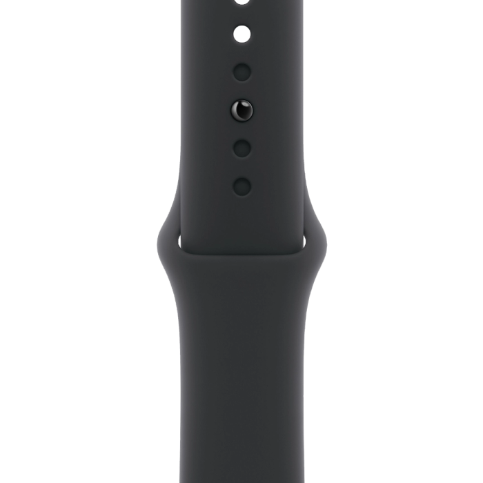 Apple Watch Series 10 46mm GPS + Cellular Jet Black Alu. Case w. Black Sport Band - M/L