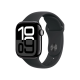Apple Watch Series 10 46mm GPS + Cellular Jet Black Alu. Case w. Black Sport Band - M/L