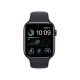 Apple Watch SE 2 GPS 44mm Midnight Aluminum Case with Midnight Sport Band (MNK03)