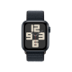 Apple Watch SE 2 GPS 40mm Midnight Aluminium Case with Midnight Sport Loop (MRE03)