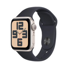 Apple Watch SE 2 GPS 40mm Starlight Aluminium with Midnight Sport Band (MRTQ3)