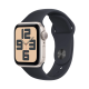 Apple Watch SE 2 GPS 40mm Starlight Aluminium with Midnight Sport Band