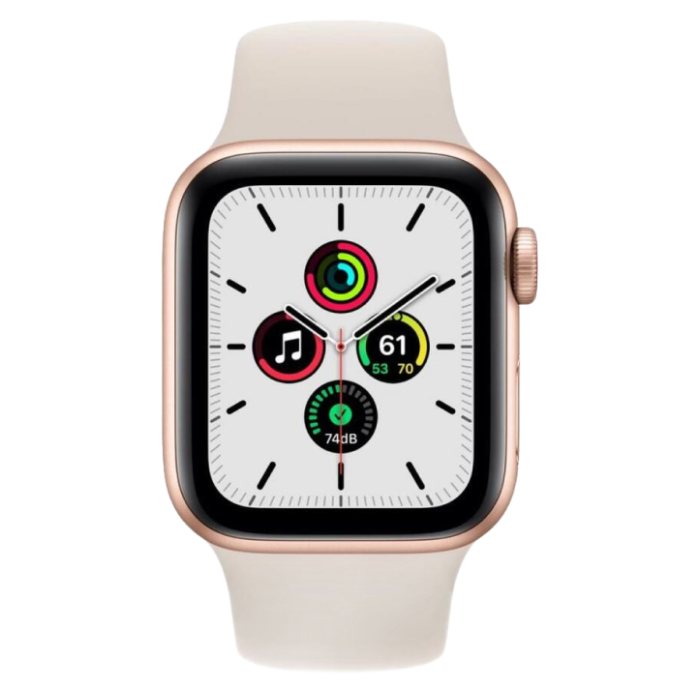 Apple Watch SE GPS 40mm Gold Aluminum Case w. Starlight S. Band