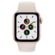Apple Watch SE GPS 40mm Gold Aluminum Case w. Starlight S. Band