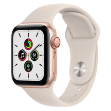 Apple Watch SE GPS 40mm Gold Aluminum Case w. Starlight S. Band (MKQ03)