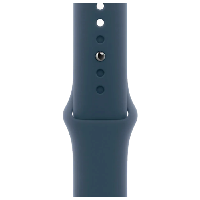 Apple Watch SE GPS 44mm Silver Aluminum Case w. Abyss Blue S. Band