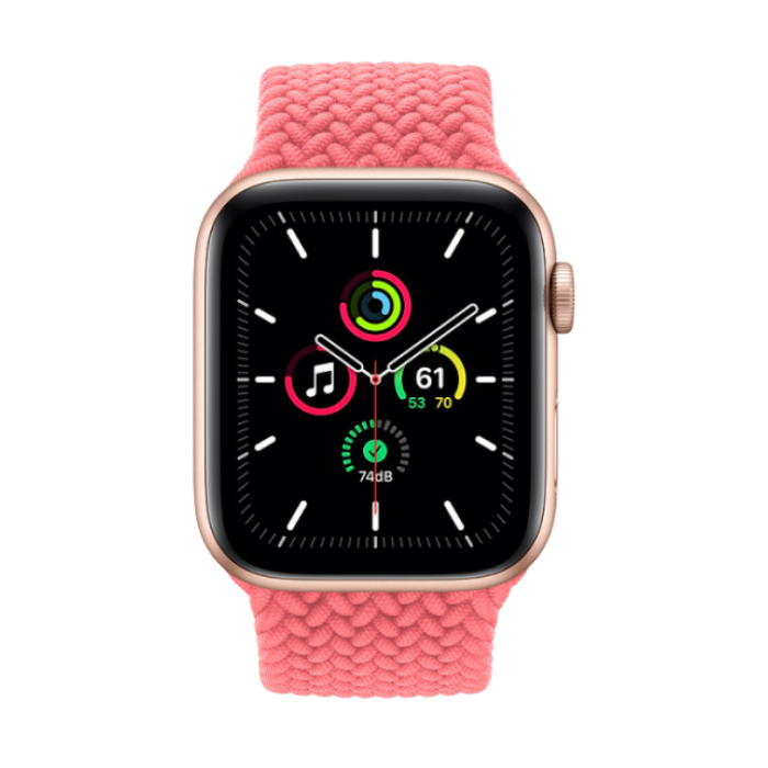 Apple Watch SE GPS 40mm Gold with Pink Sport Band