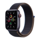 Apple Watch SE GPS + Cellular 40mm Space Gray Aluminum Case with Charcoal Sport Loop