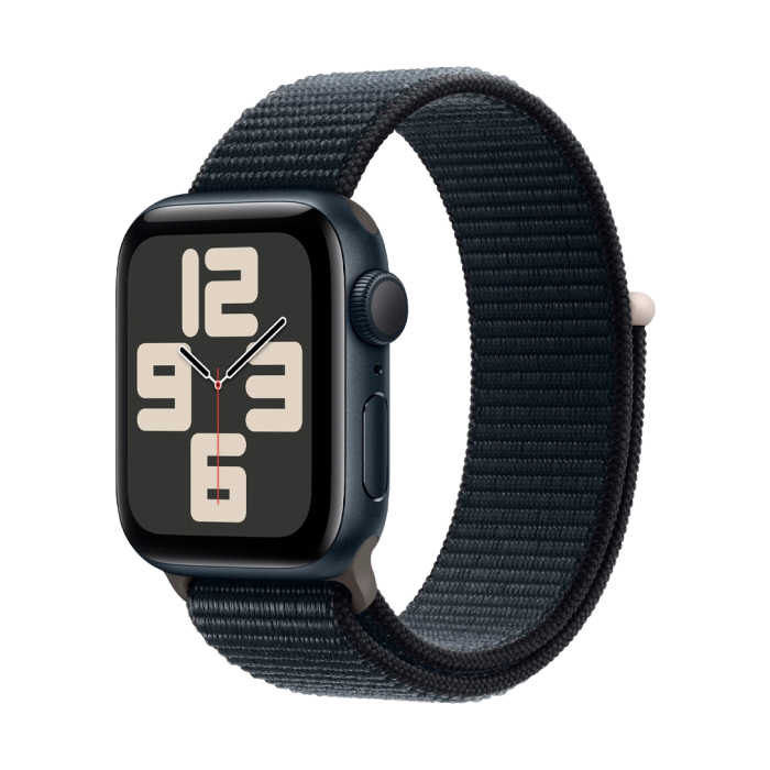 Apple Watch SE 2 GPS + Cellular 40mm Midnight Aluminum Case w. Midnight S. Loop (MRGD3/MRGE3)