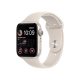 Apple Watch SE 2 GPS 40mm Starlight Aluminium Case with Starlight Sport Band (MNJP3)