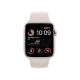 Apple Watch SE 2 GPS 40mm Starlight Aluminium Case with Starlight Sport Band (MNJP3)