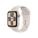 Apple Watch SE 2 GPS 40mm Starlight Aluminium Case with Starlight Sport Band S/M Open Box