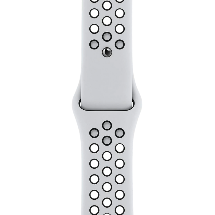 Apple Watch Nike SE GPS + Cellular 40mm Silver Aluminum Case with Pure Platinum/Black Nike Sport Band