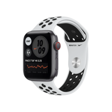 Apple Watch Nike SE GPS + Cellular 44mm Space Gray Aluminum w. Pure Platinum/Black Nike Sport B. (MYYP2)