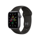 Apple Watch SE GPS 40mm Space Gray Aluminum Case w. Black Sport B.