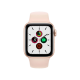 Apple Watch SE GPS 44mm Gold Aluminum Case w. Pink Sand Sport B.