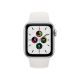 Apple Watch SE GPS 40mm Silver Aluminum Case w. White Sport B.