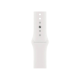 Apple Watch SE GPS 40mm Silver Aluminum Case w. White Sport B.