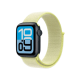 Apple Watch SE 3 GPS, 44mm Midnight Aluminum Case with Neon Yellow Sport Loop