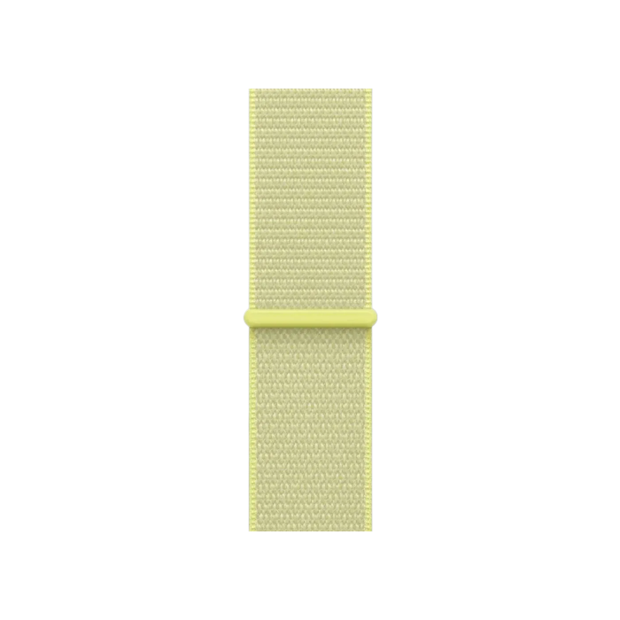 Apple Watch SE 3 GPS, 44mm Midnight Aluminum Case with Neon Yellow Sport Loop