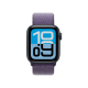 Apple Watch SE 3 GPS, 44mm Midnight Aluminum Case with Purple Fog Sport Loop