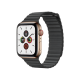 Apple Watch Series 5 4G 44mm Gold/Black Leather Loop (MWQN2)