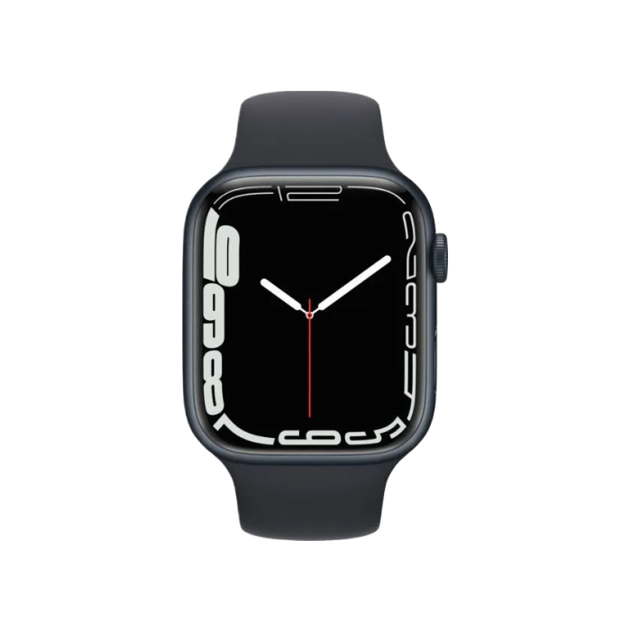 Apple Watch Edition Series 7 LTE 45mm S. Black Titanium Case w. Midnight L. Link S/M