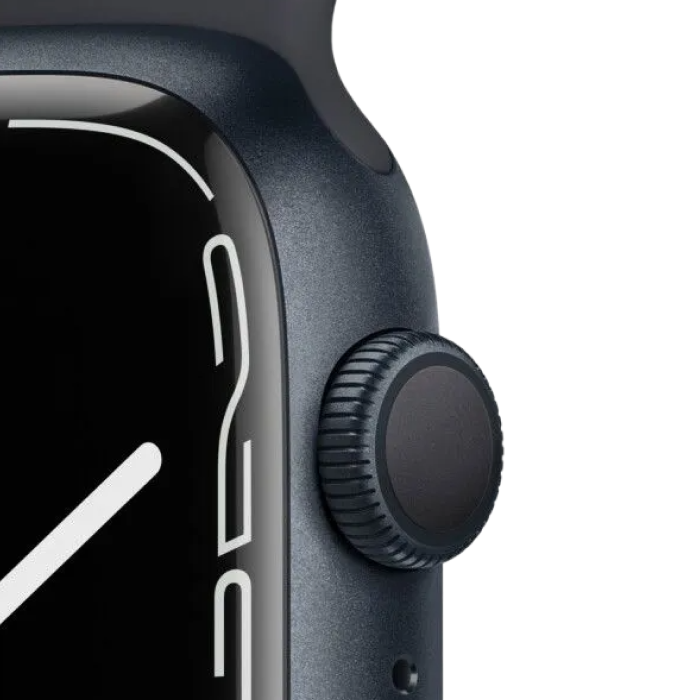 Apple Watch Edition Series 7 LTE 45mm S. Black Titanium Case w. Midnight L. Link S/M