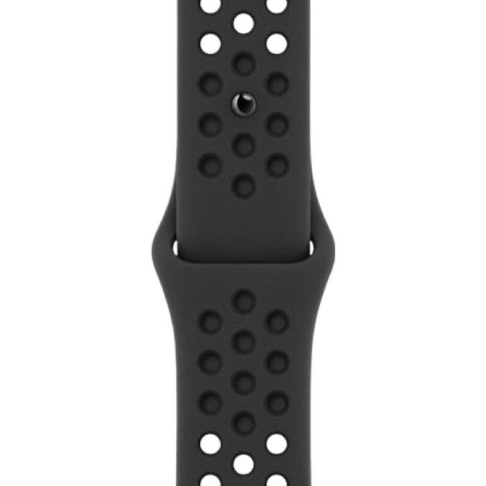 Apple Watch Nike Series 7 GPS 41mm Midnight Aluminum Case w. Anthracite/Black Nike Sport Band
