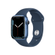 Apple Watch Series 7 GPS + Cellular 41mm Blue Aluminum Case w. Abyss Blue S. Band