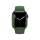Apple Watch Series 7 GPS + Cellular 41mm Green Aluminum Case with Clover Sport Band