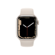 Apple Watch Series 7 GPS 41mm Starlight Aluminum Case With Starlight Sport Band (MKMY3)