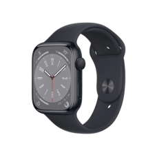 Apple Watch Series 8 GPS + Cellular 41mm Midnight Aluminum Case w. Midnight Sport Band (MNHV3)