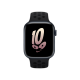 Apple Watch Nike Series 8 GPS 45mm Midnight Aluminum Case w. Black/Black Nike S. Band (MPH43/MNP83)