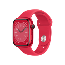 Apple Watch Series 8 GPS 45mm PRODUCT RED Aluminum Case w. Product Red S. Band (MNP43)