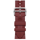 Apple Watch Hermès Series 9 GPS + Cellular 41mm Space Black Stainless Steel Case with Noir Kilim Single Tour
