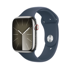 Apple Watch Series 7 GPS + Cellular 45mm Graphite S. Steel Case w. Abyss Blue S. Band (MKJH3/MKL23)