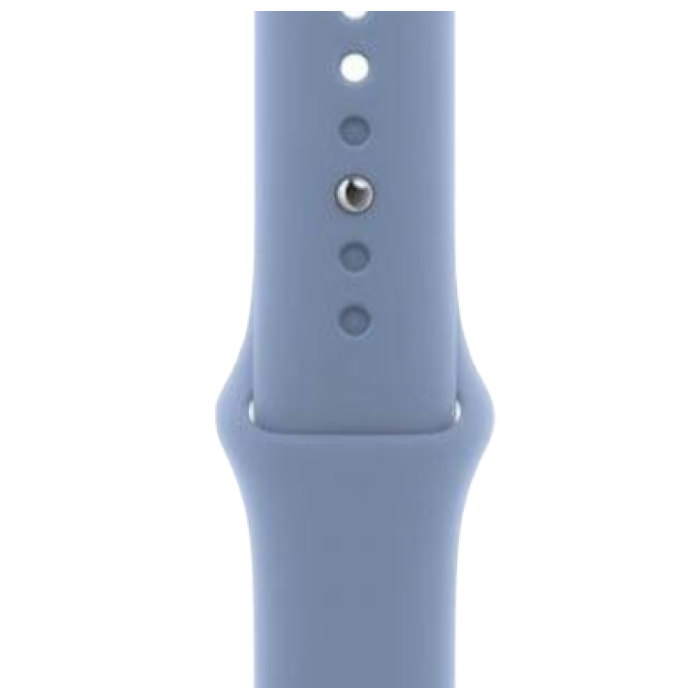 Apple Watch Series 9 GPS 45mm Midnight Alu. Case w. Winter Blue Sport Band S/M