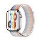 Apple Watch Series 8 GPS + Cellular 45mm Silver Aluminum Case w. Pride Edition Sport Loop